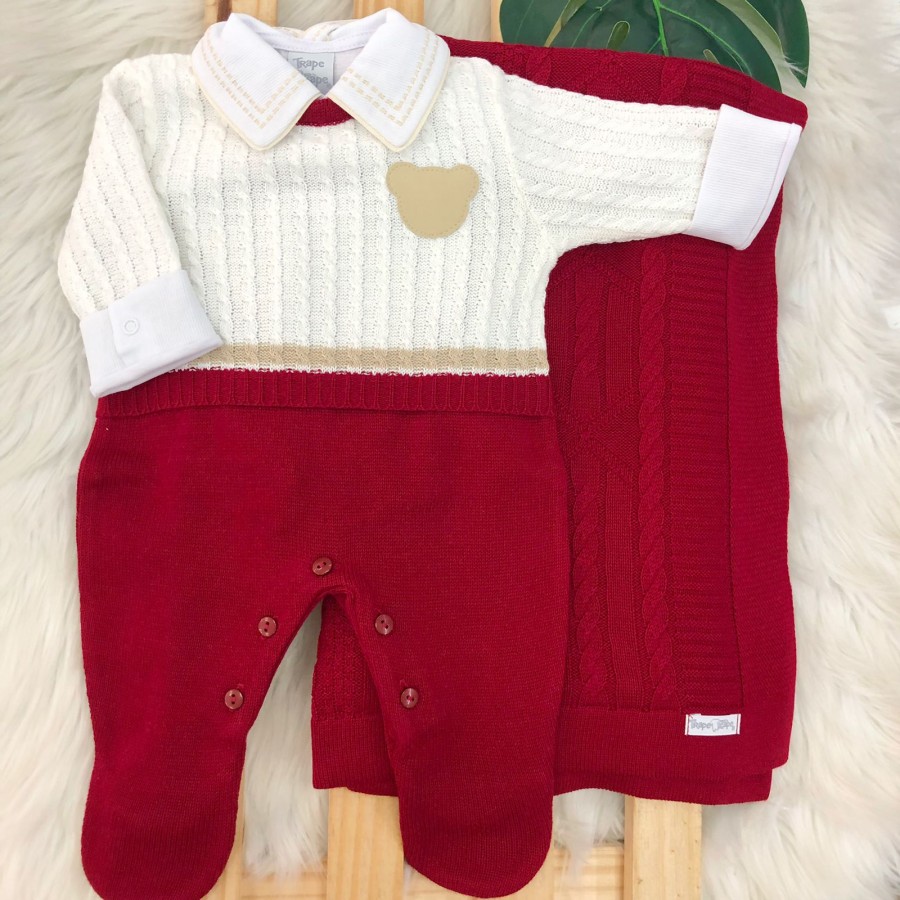   Saída de Maternidade Anthony - Vermelha